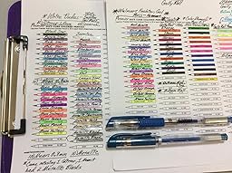 Gel pen set