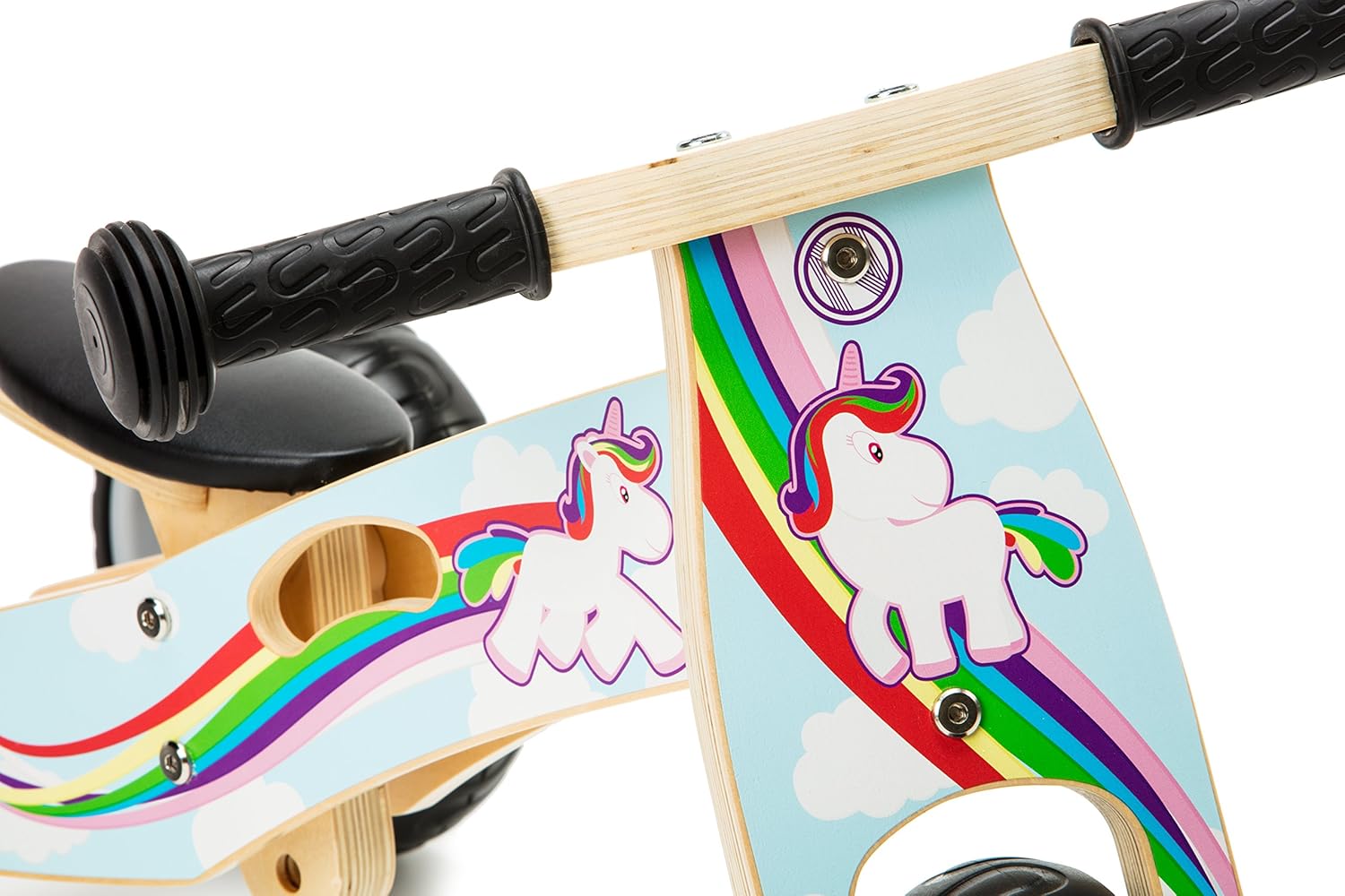 nicko wooden balance bike