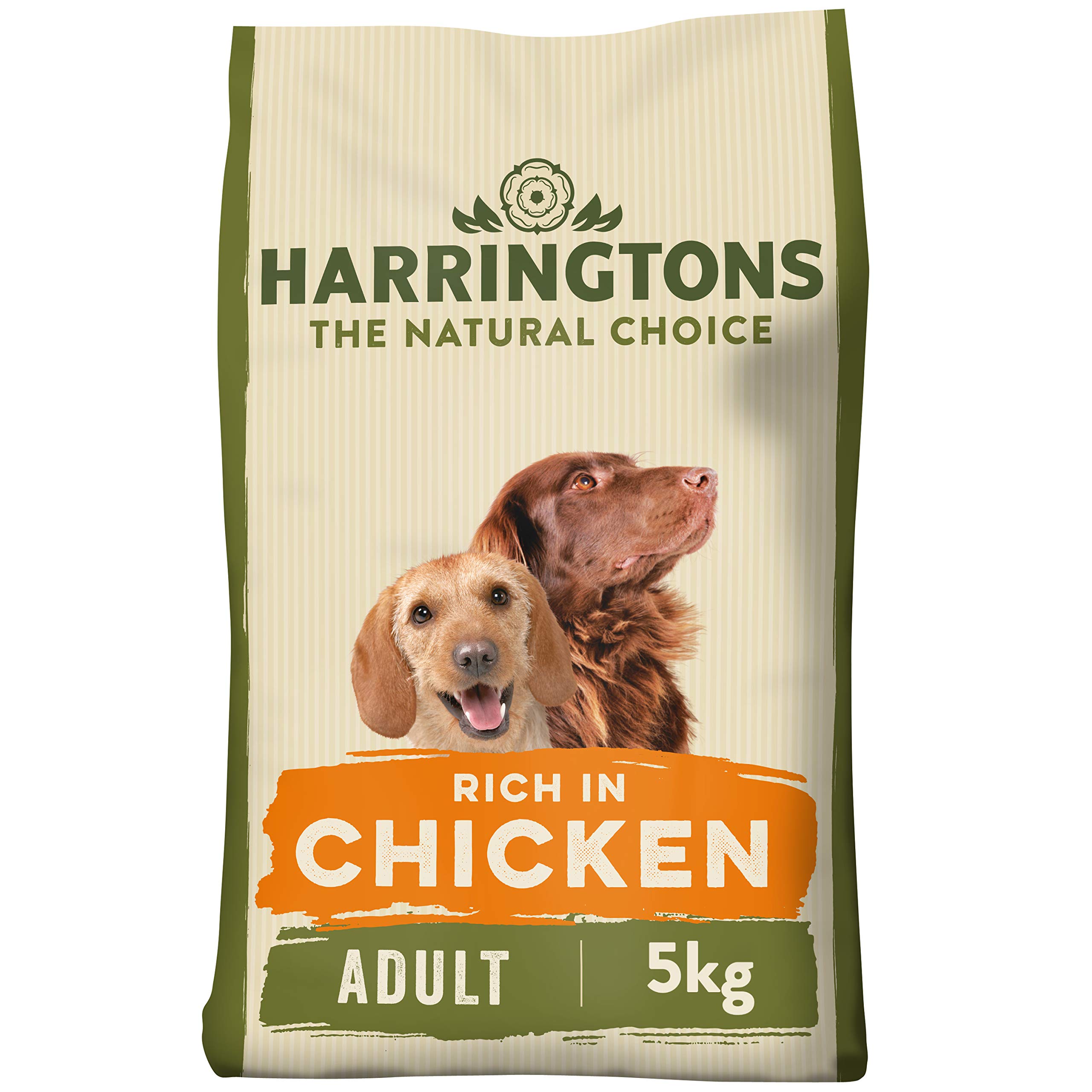 Harringtons Complete Dry Dog Food Chicken & Rice 3x5kg - Made with All Natural Ingredients