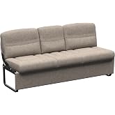 Thomas Payne Signature 72" Dellmead RV Jackknife Sleeper Sofa with Matching Kickboard, Easy Transition, High-Density Foam Cushioning, Fold-Down Center, Dual Cupholders - 2024044417
