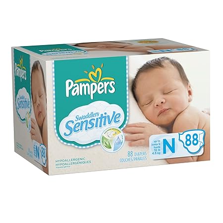 pampers sensitive diapers newborn