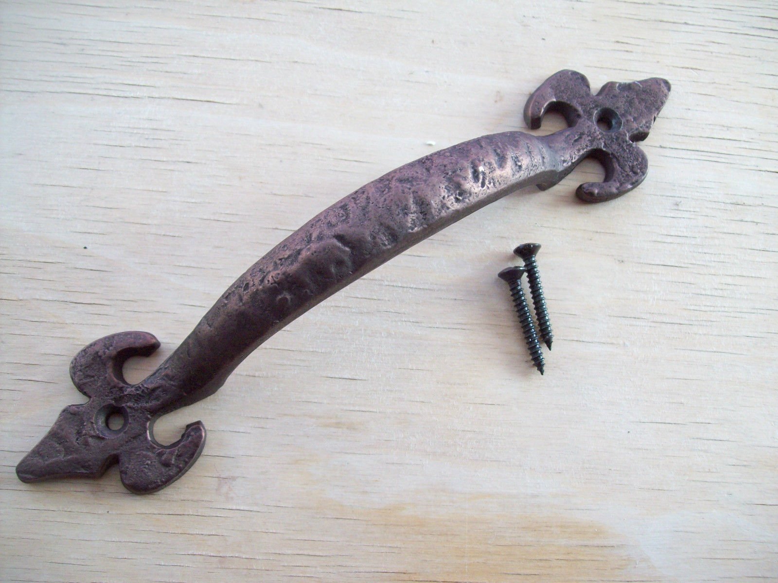 Ironmongery World Cast Iron Aged Antique/Bronze Kitchen Cabinet Cupboard Dr...