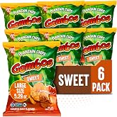 Gembos Sweet Maduritos Plantain Chips - Deliciously Sweet Plantains Snack, Perfect for Vegan Snack Lovers - 5.29 OZ (5.29 Ounce (Pack of 6))