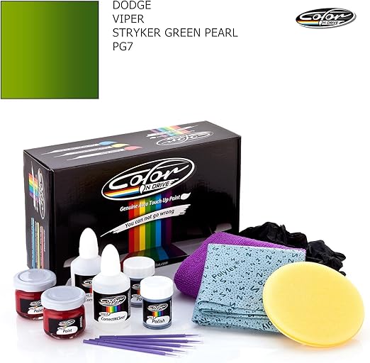 Dodge VIPER/STRYKER GREEN PEARL PG7 / COLOR N DRIVE TOUCH UP PAINT