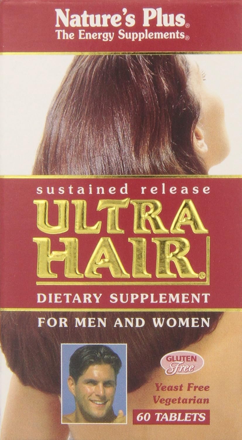 Amazoncom Ultra Hair Time Release Natures Plus 60 Sustained