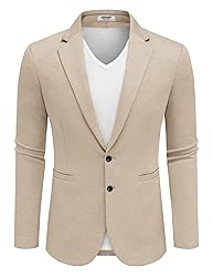 COOFANDY Mens Suit Blazer Classic Fit Casual