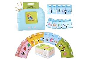 MOFGDNI Toys for 2 3 4 5 Year Old Boys and Girls, 384 Sight Words Talking Flash Cards Autism Sensory Toys for Autistic Children, Speech Therapy Toys Educational Learning Montessori Toys