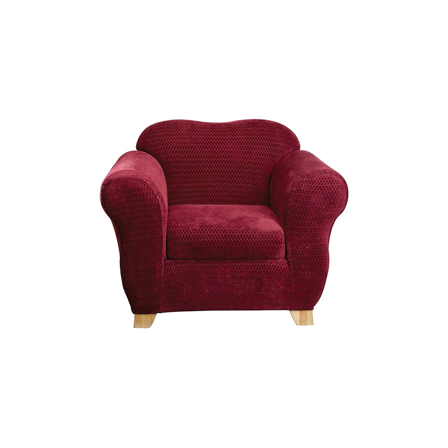 Best sure fit stretch suede ottoman slipcover