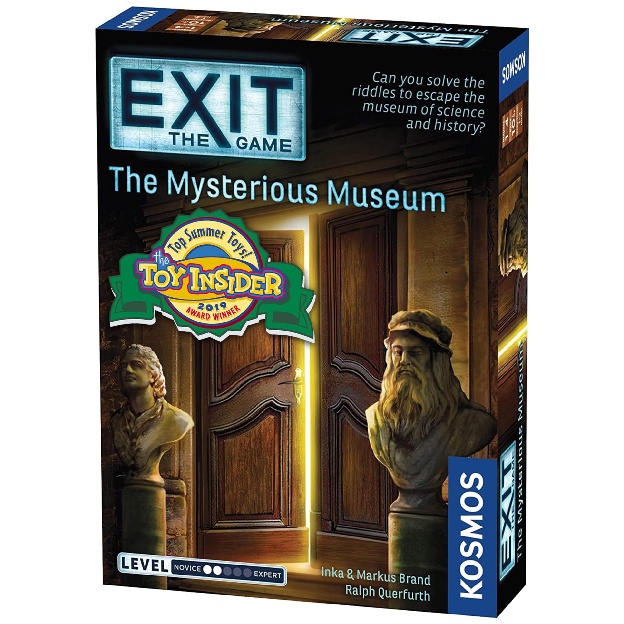 Thames & Kosmos - EXIT: The Mysterious Museum - Level: 2/5 - Unique Escape Room Game - 1-4 Players - Puzzle Solving Strategy Board Games for Adults & Kids, Ages 10+ - 694227