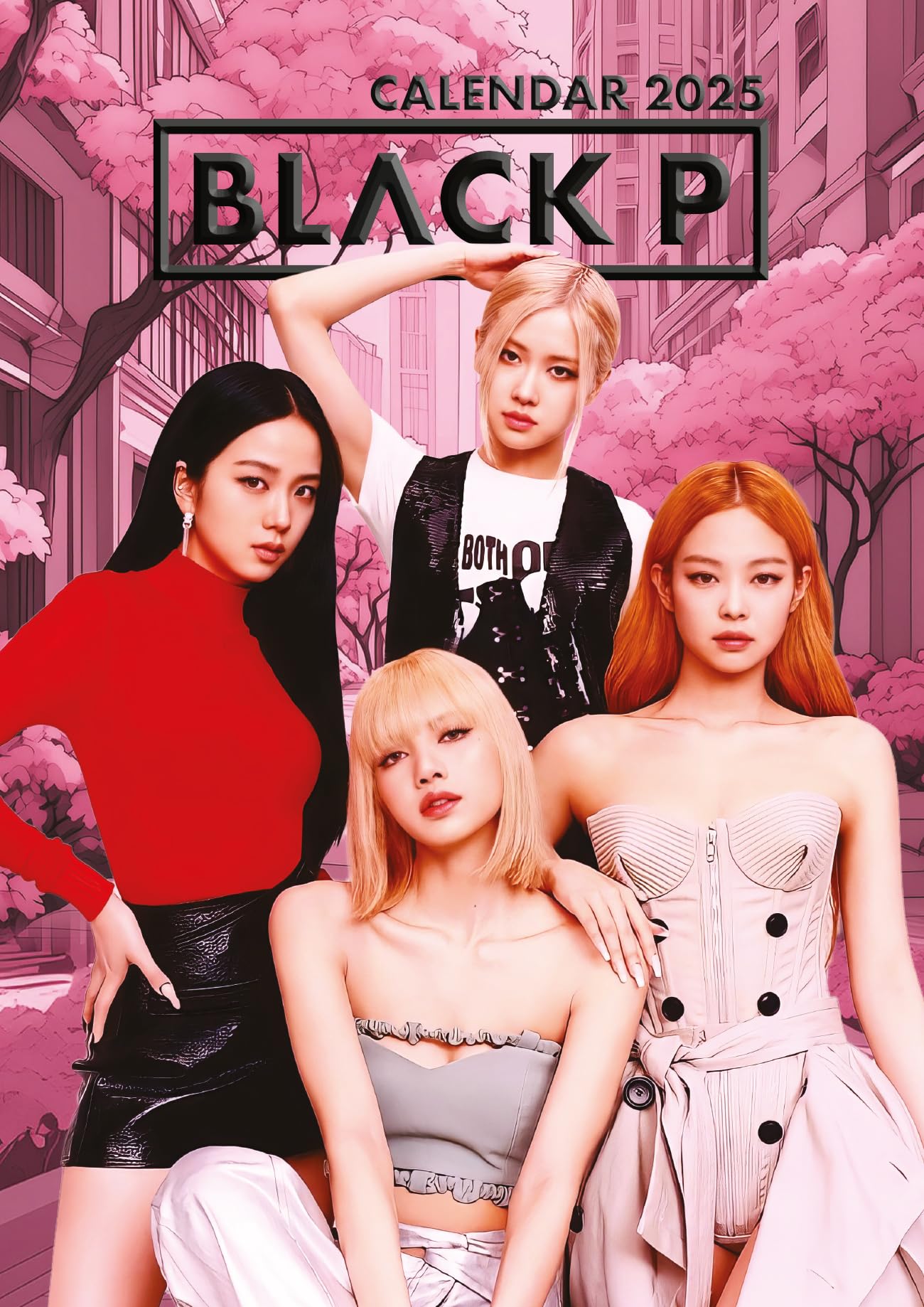 Black P 2025 Calendar