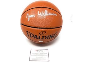MISTER MANCAVE Zion Williamson New Orleans Pelicans Signed Autograph NBA Game Basketball Fanatics Authentic Certified
