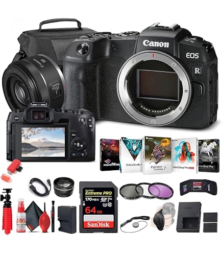 Amazon.com : Canon EOS RP Camera Bundle with 24-50mm + 420-800mm