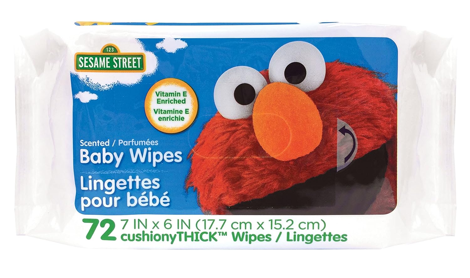 sesame street baby wipes