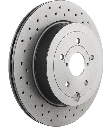 Brembo 09813724 Disco De Freno, Set De 2 : BREMBO