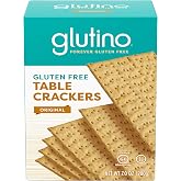 Glutino Gluten Free Wholesome Crackers, Rosemary and Olive Oil, 4.25 Ounce (Pack of 6)