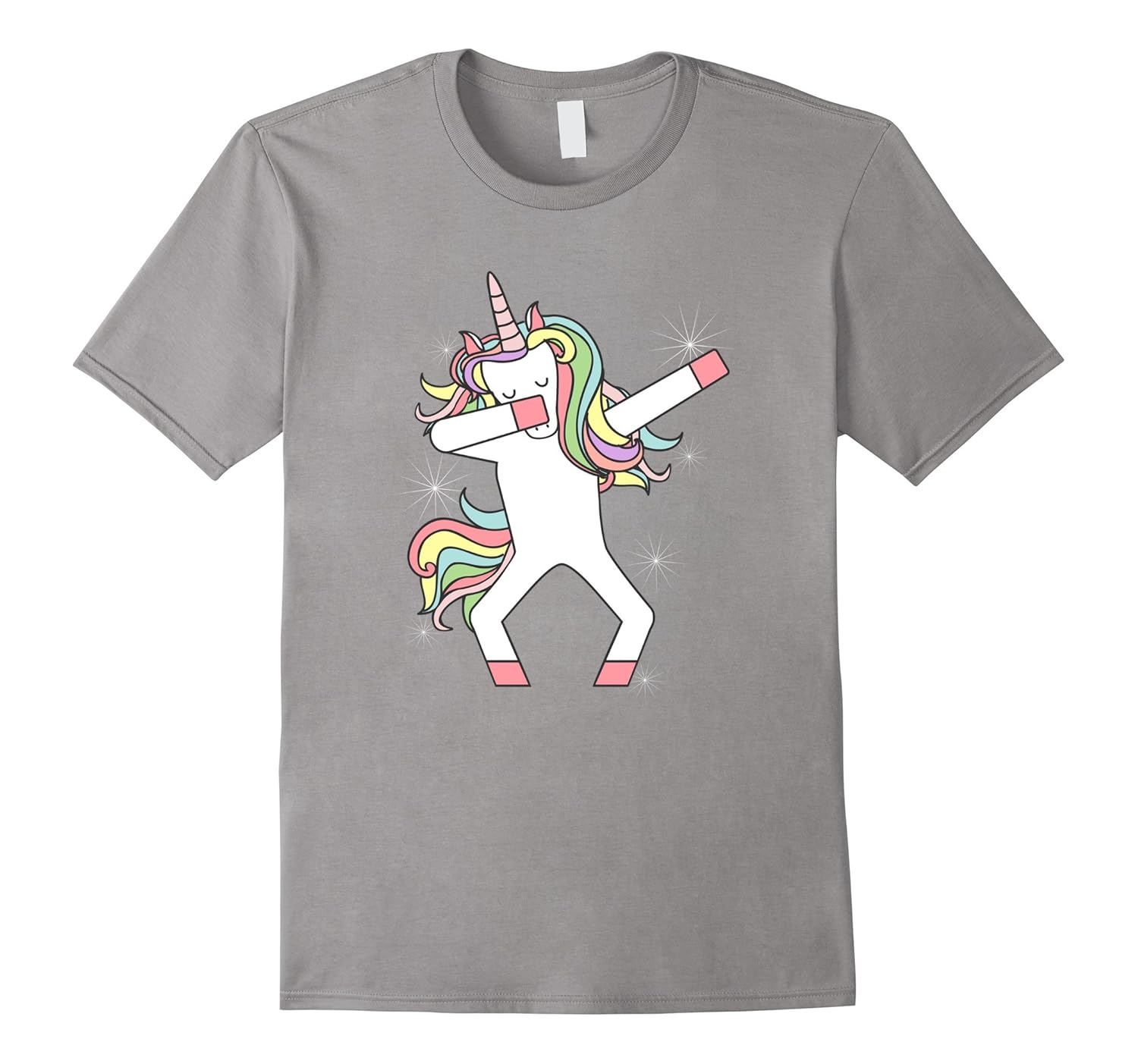 Dabbing Unicorn T-Shirt Magical Cute Hip Hop Dab Gift-ANZ