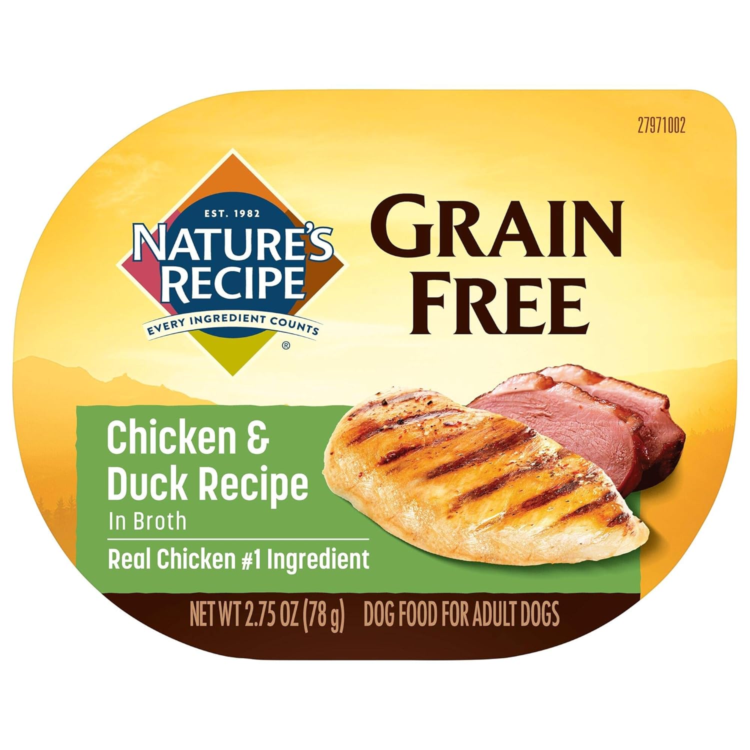 nature's recipe chicken recipe in broth wet dog food