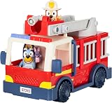 Bluey Firetruck Exclusive Bingo and Bob Bilby Figures Playset view 4