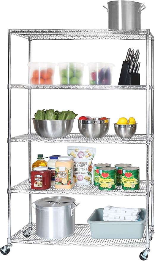 Amazon Com Seville Classics Ultradurable Commercial Grade 5 Tier