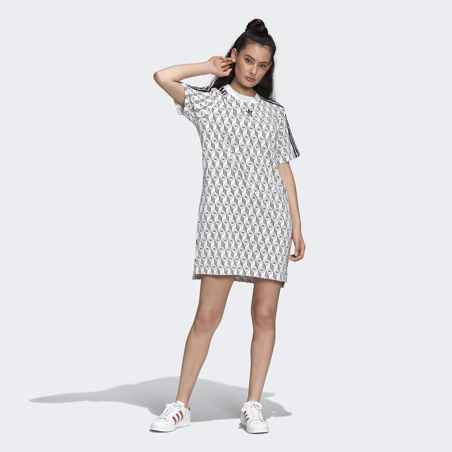 adidas long t shirt dress
