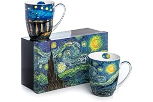 Vincent Van Gogh Starry Nights Set of 2 Mugs