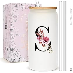 Personalized Gifts for Women, Monogrammed Frosted