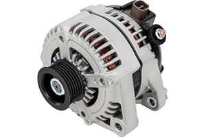 GDSMOTU New Alternator Compatible for Lexus for RX330 V6 3.3L 2004-2006 for Lexus for ES330 V6 3.3L 2004-2006, 100Amp/12Volt High Output Alternator Replaces 104210-4180 104210-4190
