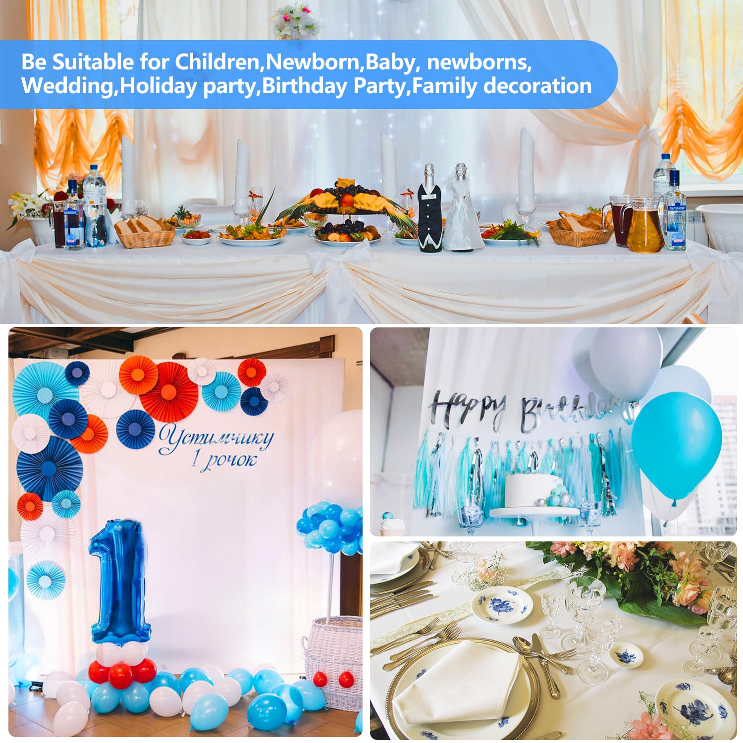HEMMOTOP Photo Backdrop Curtains, 5x6.56 ft White Backdrop for Photoshoot, White Photography Seamless Backdrops Background for Easter, Birthday Party, Halloween, Photo, Projector Screen (150x200 cm)