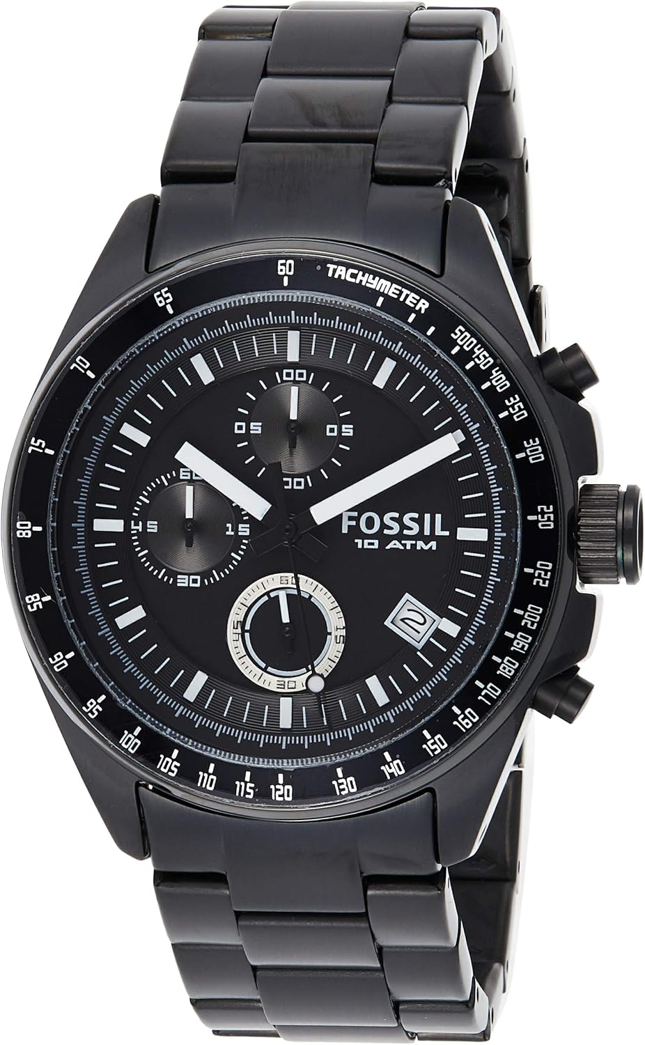 Fossil Men's Stainless Steel Bracelet Analog Dial Chronograph Watch