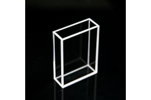 SCIENCE OUTLET Fluorescence Glass Cuvette, 1cm 5cm 10mm, 50mm Large Cell Cuvettes Spectrometer
