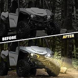 SAUTVS LED Turn Signal Fang Lights for Yamaha