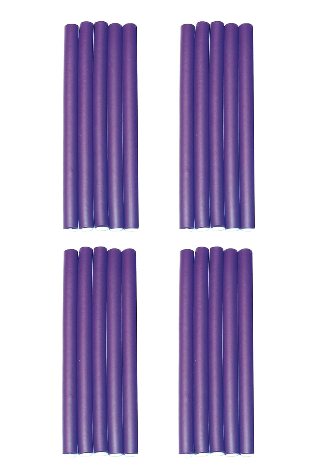 Amazon Com 10 Spiral Hair Foam Curler Roller Set 20 Pieces