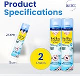 Quebec Bed Bug Killer Spray 300 ml Pack of 2 Natural Linen Fragrance view 7