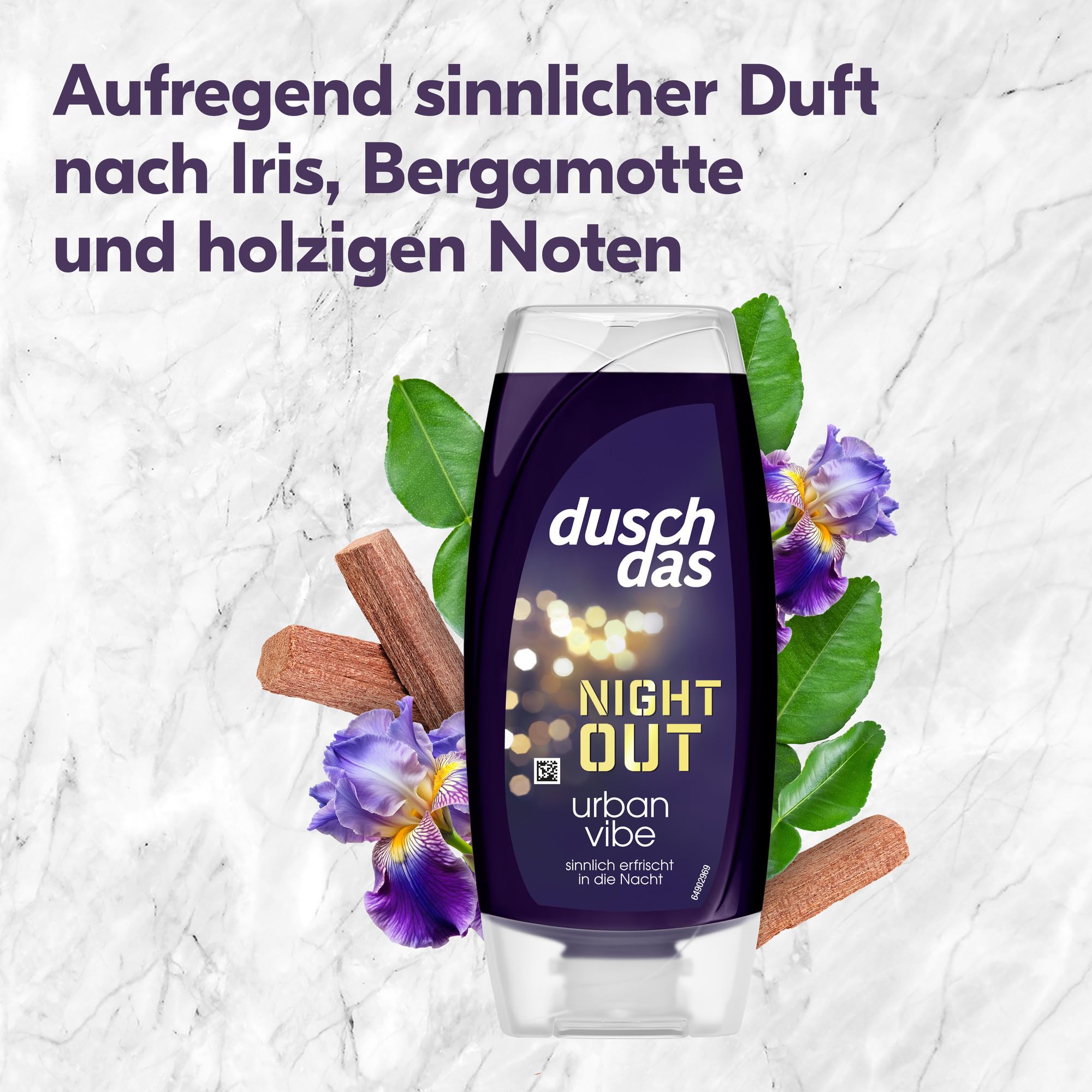 Duschdas Duschgel Night Out Urban Vibe mit verwöhnendem Duft sorgt für einen sinnlich erfrischten Start in die Nacht 225 ml 6