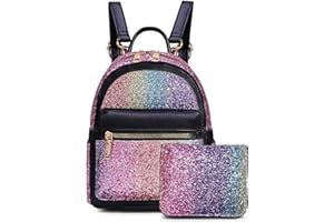 cotmcor Mini Backpack for Girls, Small Backpack Purse for Women Teens Kids, Cute Mini Bookbag with Coin Purse Gift