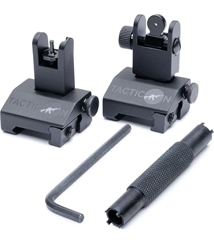 Amazon.com : YHM Front Flip Sight Forearm Mounted : Rifle