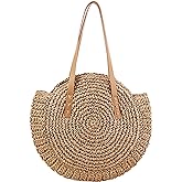 Beach Bags for Women Straw Bag Vacation Summer Large Foldable Straw Beach Bag Tote Woven Shoulder Purse Handbag Beach Gifts