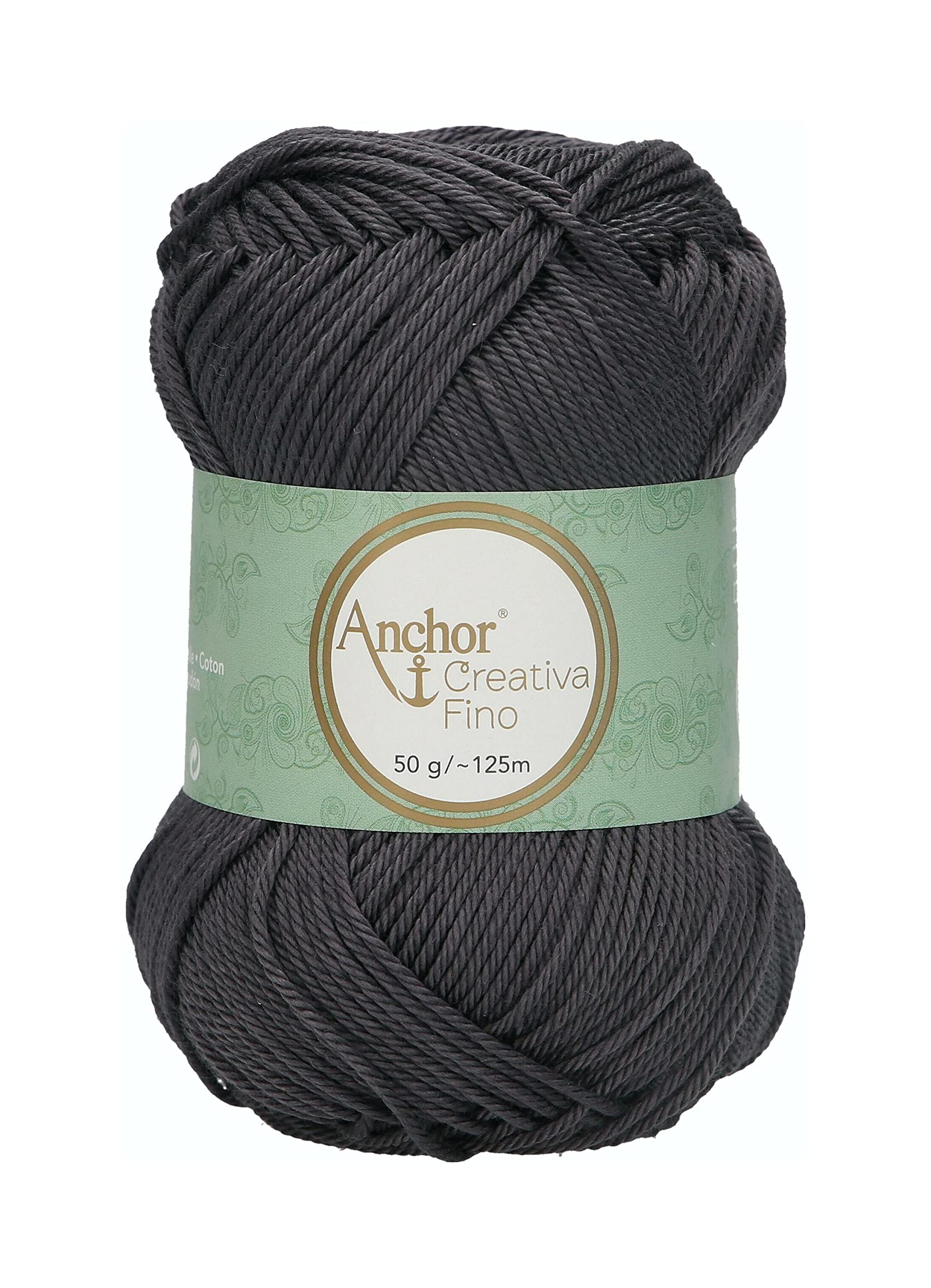 Anchor Creativa Fino, Thickness: 4, Packaging: 50G, Running Length: 125M 428 Crochet Threads