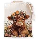 YOU FOUND ME Canvas Tote Bag for Women, Cute Cat Print Cotton Bag for Book Lovers, Bookworm Gifts Grocery Shopping Bag