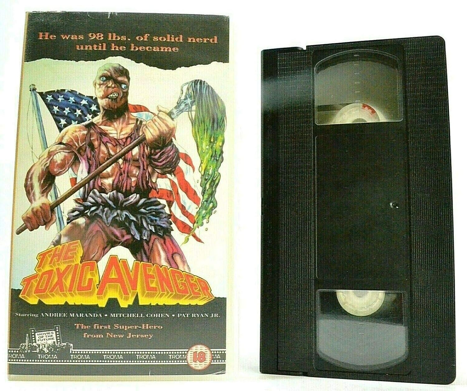 The Toxic Avenger [VHS] Andree Maranda, Mitch Cohen, Jennifer Babtist
