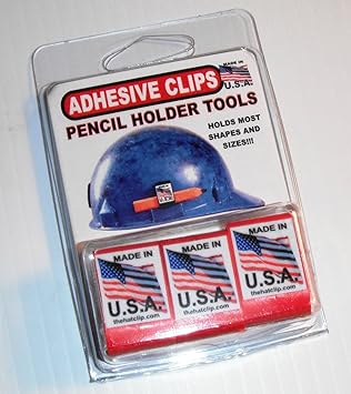 hard hat pencil holder