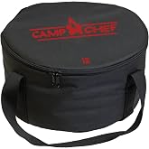 Camp Chef Carry Bag, Fits 12-Inch Dutch Ovens | Model CBDO12, Lightly padded to protect cast iron, Tie-down straps keep the oven secure in transit