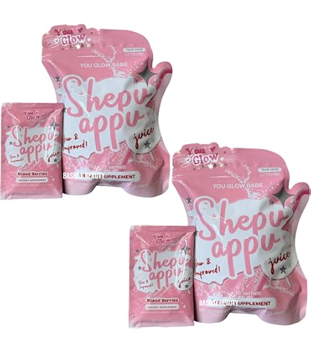 Amazon.com: You Glow Babe SHEPU APPU Juice & Beauty White 4 in 1