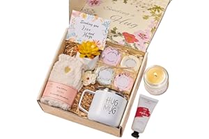 Care Package for Women Spa Gifts Baskets Self Care for Best Friends Mom Grandma Wife Feel Better Gifts Thinking of You Encour