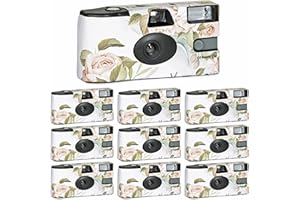 1 SHOT 1Shot Disposable Camera Bulk - 10PCS Wedding & Party Film Camera - ISO400 35mm