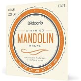 D'Addario Mandolin Monel Set, Medium, 11-40 (EJM74)