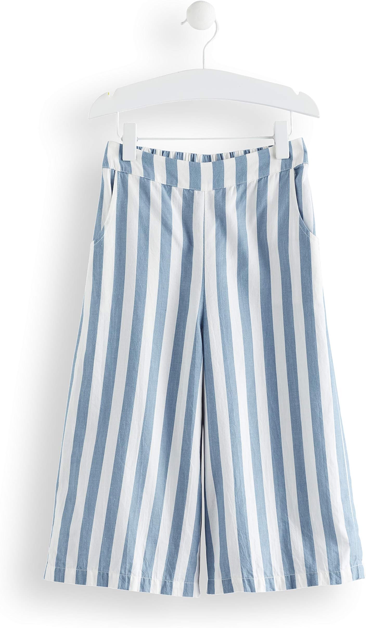 Amazon Brand - RED WAGON Girl's Stripe Straight-Leg Culotte