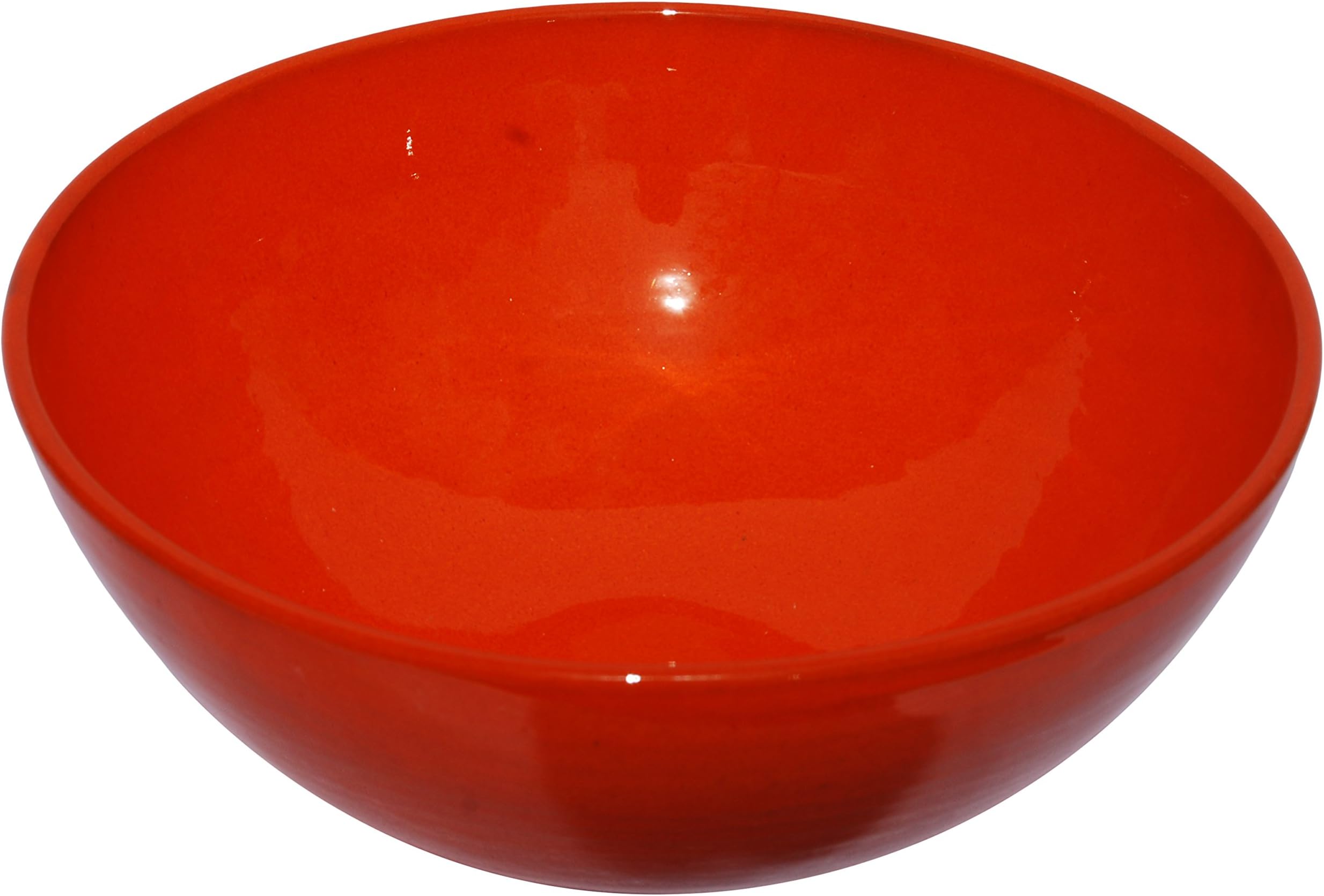 Amazing Tableware - Bowls, Platters & Jugs Terracotta 33cm deep Bowl, Tangerine