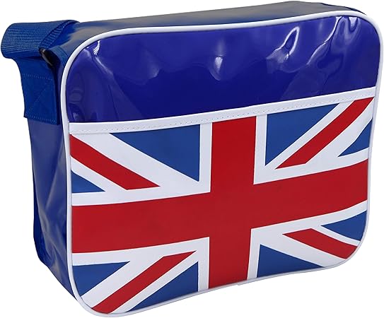 Blu Bandiera Della Gran Bretagna Union Jack Borsa Postino Pb55 Amazon It Casa E Cucina