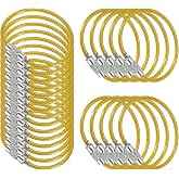 PATIKIL Length Wire Keychain Cable, Stainless Steel Key Ring Loop